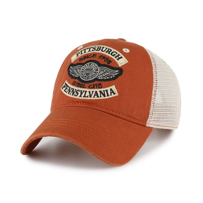 TOPONE ACCESSORIES LIMITED Custom 6 Panels Unconstructed Washed Trucker Hat Topone Accessories Ltd.