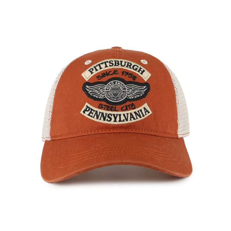 TOPONE ACCESSORIES LIMITED Custom 6 Panels Unconstructed Washed Trucker Hat Topone Accessories Ltd.
