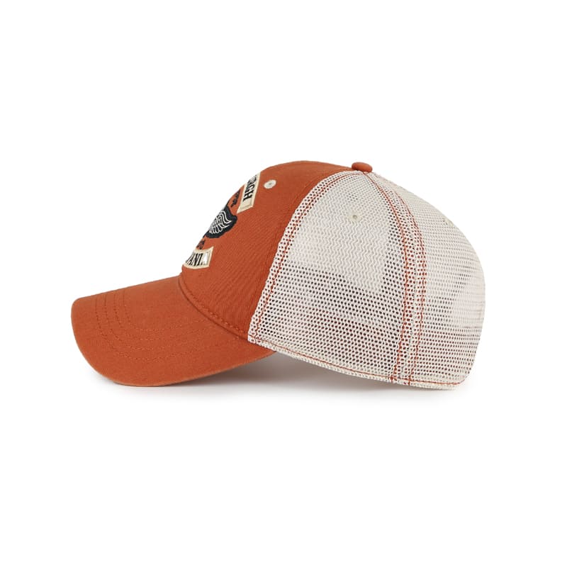 TOPONE ACCESSORIES LIMITED Custom 6 Panels Unconstructed Washed Trucker Hat Topone Accessories Ltd.