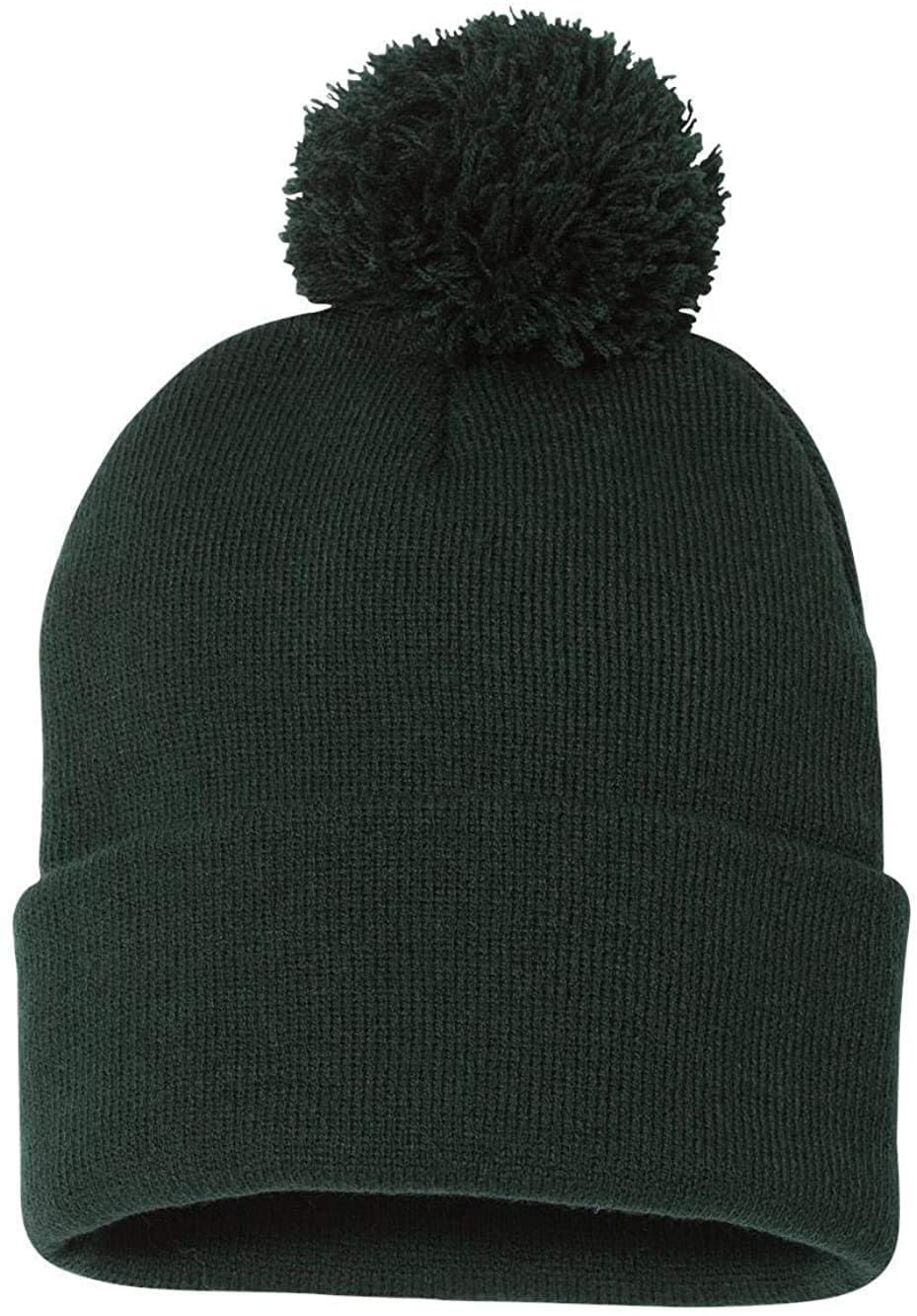 TOPONE ACCESSORIES LIMITED Custom Acrylic Winter Cap with Cuff and Pom Knitted Beanie Hat Topone Accessories Ltd.