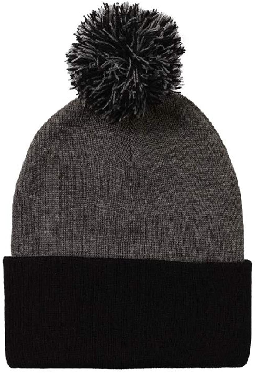 TOPONE ACCESSORIES LIMITED Custom Acrylic Winter Cap with Cuff and Pom Knitted Beanie Hat Topone Accessories Ltd.