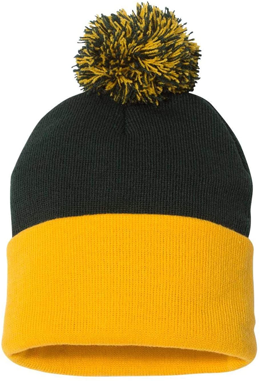 TOPONE ACCESSORIES LIMITED Custom Acrylic Winter Cap with Cuff and Pom Knitted Beanie Hat Topone Accessories Ltd.