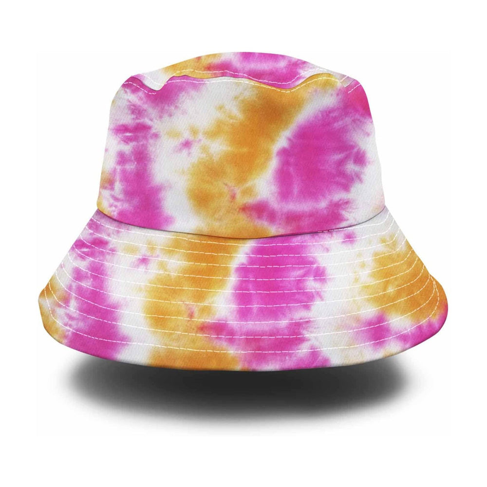 TOPONE ACCESSORIES LIMITED Custom Tie Dyed Reversible Sun Beach Travel Fisherman Bucket Hat Topone Accessories Ltd.