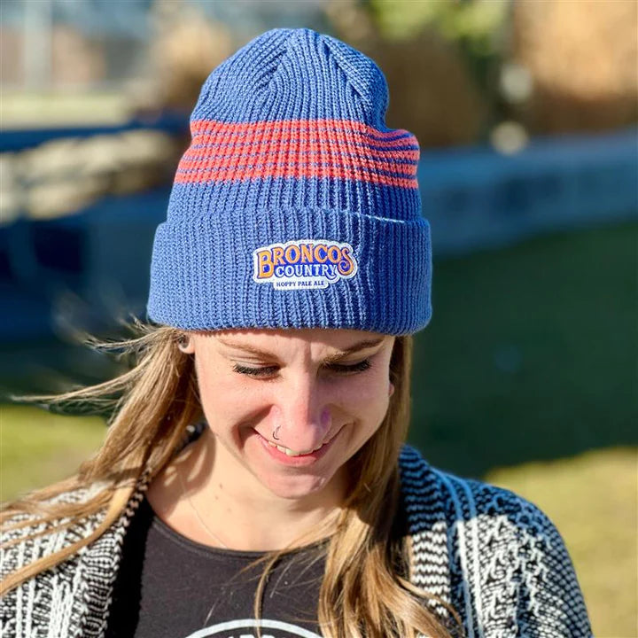 Broncos Country Patch Beanie