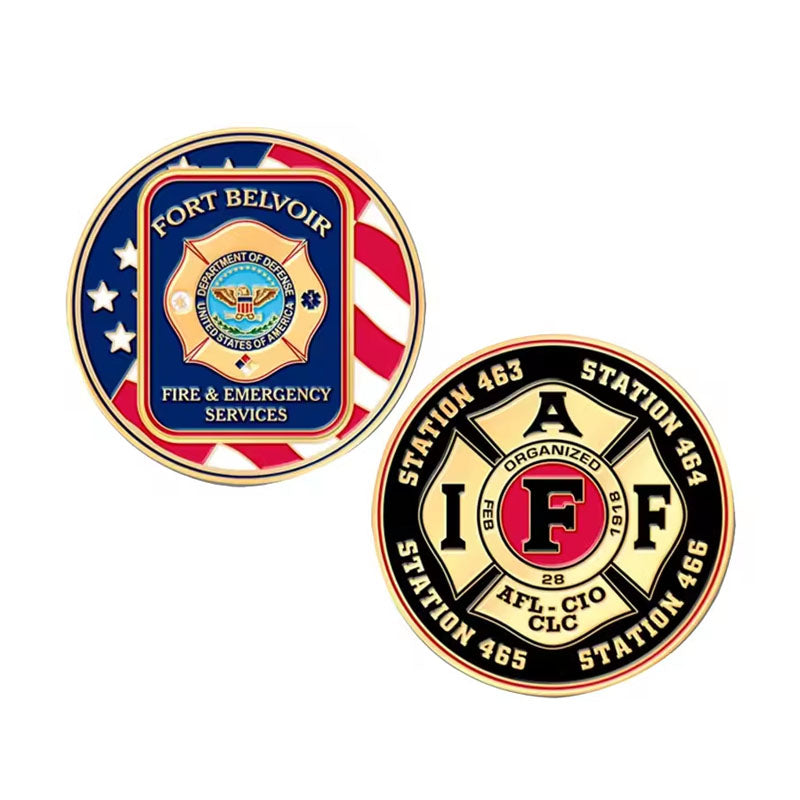 Police, Fire, And EMS Challenge Coins