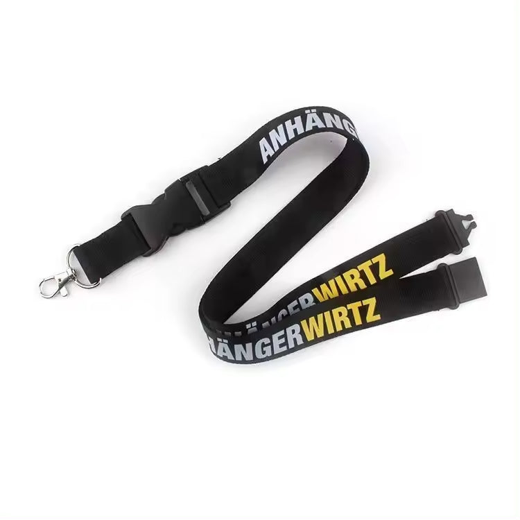 SCREEN PRINTED LANYARD