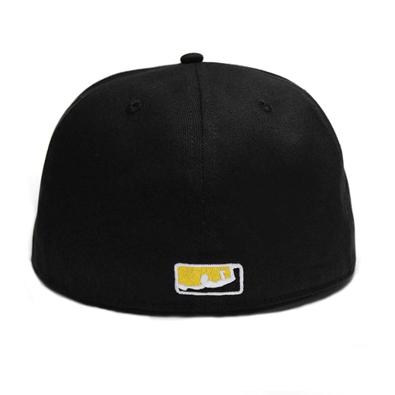 TOPONE ACCESSORIES LIMITED Custom 6 Panel Flat Brim Closed Back Fitted Baseball Cap Topone Accessories Ltd. 