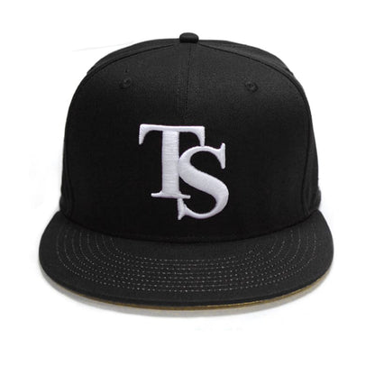 TOPONE ACCESSORIES LIMITED Custom 6 Panel Flat Brim Closed Back Fitted Baseball Cap Topone Accessories Ltd. 