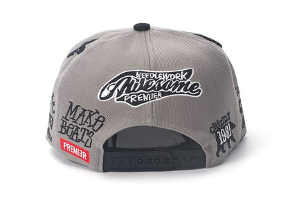 TOPONE ACCESSORIES LIMITED Custom 6 Panels Flat Brim Snapback Baseball Cap Topone Accessories Ltd. 