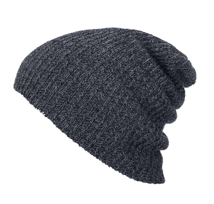 TOPONE ACCESSORIES LIMITED Custom Acrylic Marled AB Yarn Mixed Color Beanie Hat Topone Accessories Ltd. 