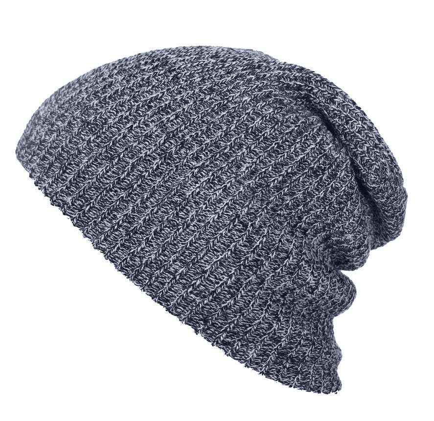 TOPONE ACCESSORIES LIMITED Custom Acrylic Marled AB Yarn Mixed Color Beanie Hat Topone Accessories Ltd. 