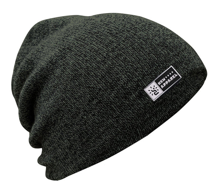 TOPONE ACCESSORIES LIMITED Custom Acrylic Marled AB Yarn Mixed Color Beanie Hat Topone Accessories Ltd. 