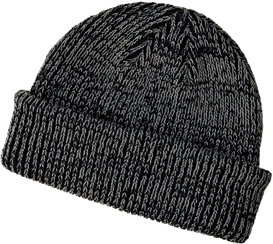 TOPONE ACCESSORIES LIMITED Custom Acrylic Mixed Colors Ribbed Marled Cuff Beanie Hat Topone Accessories Ltd. 