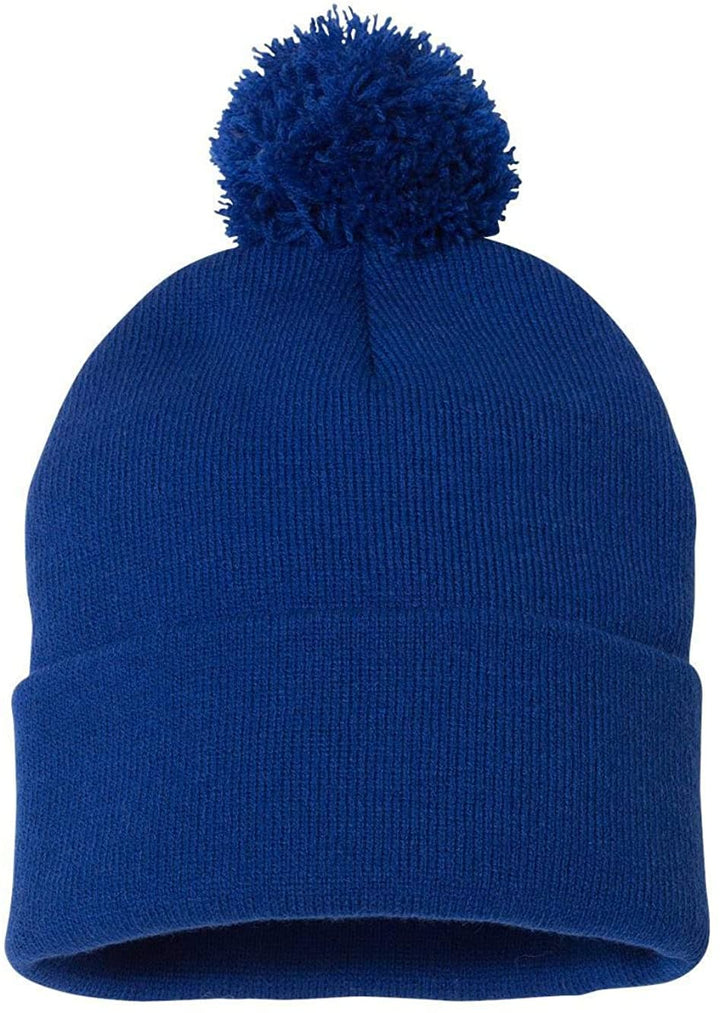 TOPONE ACCESSORIES LIMITED Custom Acrylic Winter Cap with Cuff and Pom Knitted Beanie Hat Topone Accessories Ltd. 