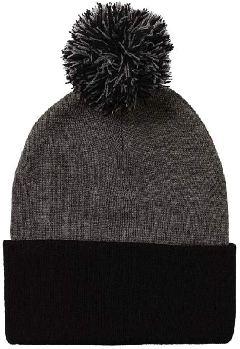 TOPONE ACCESSORIES LIMITED Custom Acrylic Winter Cap with Cuff and Pom Knitted Beanie Hat Topone Accessories Ltd. 