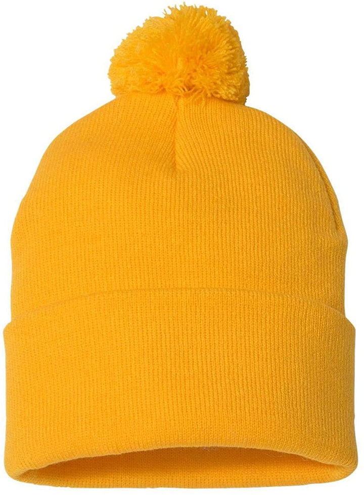 TOPONE ACCESSORIES LIMITED Custom Acrylic Winter Cap with Cuff and Pom Knitted Beanie Hat Topone Accessories Ltd. 