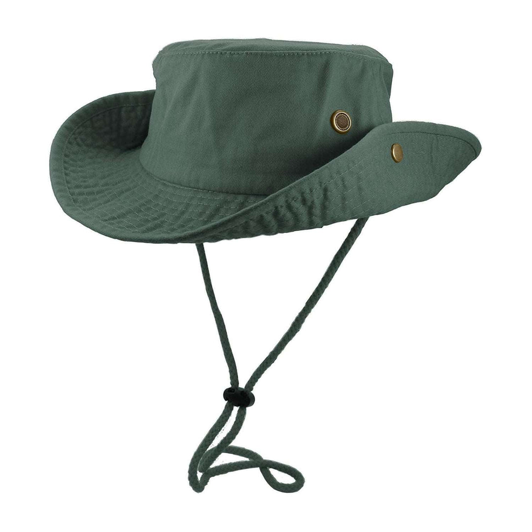 TOPONE ACCESSORIES LIMITED Custom Bucket 100% Cotton Washed Safari Booney Sun Hats Topone Accessories Ltd. 