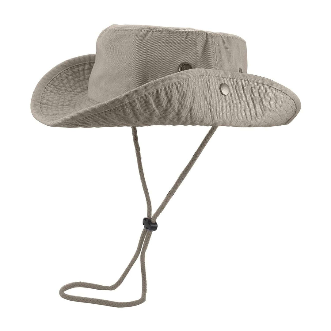 TOPONE ACCESSORIES LIMITED Custom Bucket 100% Cotton Washed Safari Booney Sun Hats Topone Accessories Ltd. 