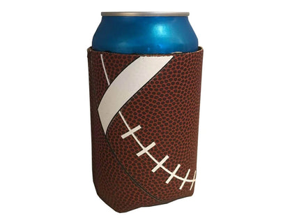 TOPONE ACCESSORIES LIMITED Custom Can Cooler Football Leather Material Sleeve Topone Accessories Ltd. 