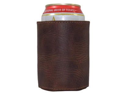 TOPONE ACCESSORIES LIMITED Custom Can Cooler Genuine Leather Material Sleeve Topone Accessories Ltd. 