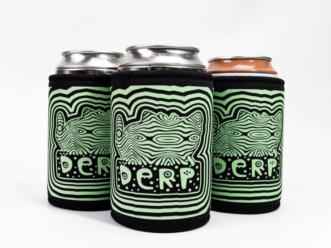 Metallic Can Cooler - Neoprene