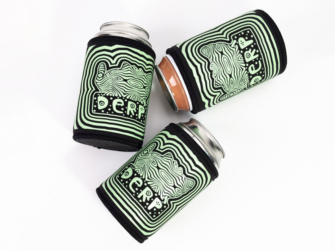 TOPONE ACCESSORIES LIMITED Custom Can Cooler Glow-in-The-Dark Neoprene Sleeve Topone Accessories Ltd. 