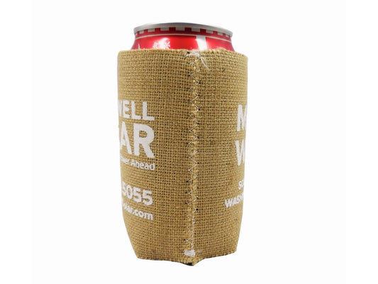 TOPONE ACCESSORIES LIMITED Custom Can Cooler Linen Cloth Can Sleeve Topone Accessories Ltd. 