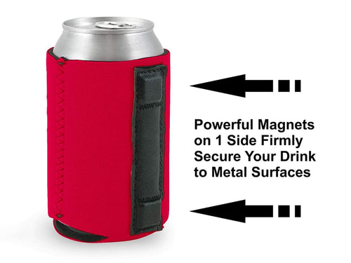 TOPONE ACCESSORIES LIMITED Custom Can Cooler Magnetic Neoprene Material Koozie Topone Accessories Ltd. 