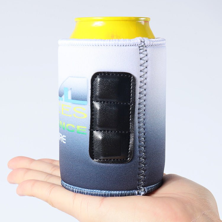 TOPONE ACCESSORIES LIMITED Custom Can Cooler Magnetic Neoprene Material Koozie Topone Accessories Ltd. 