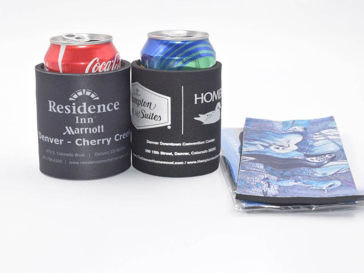 TOPONE ACCESSORIES LIMITED Custom  Can Cooler Neoprene Slap Wrap Sleeve Topone Accessories Ltd. 