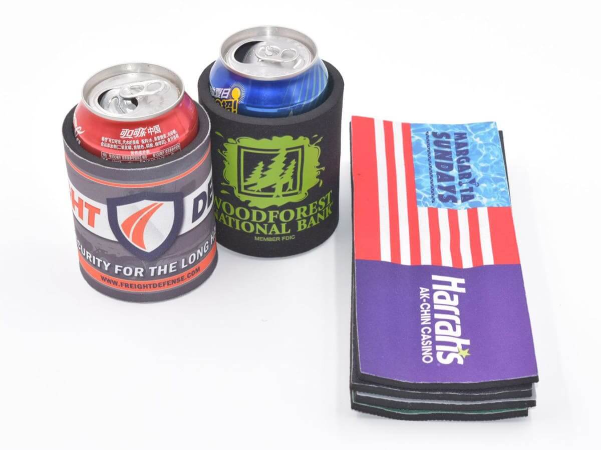 TOPONE ACCESSORIES LIMITED Custom  Can Cooler Neoprene Slap Wrap Sleeve Topone Accessories Ltd. 