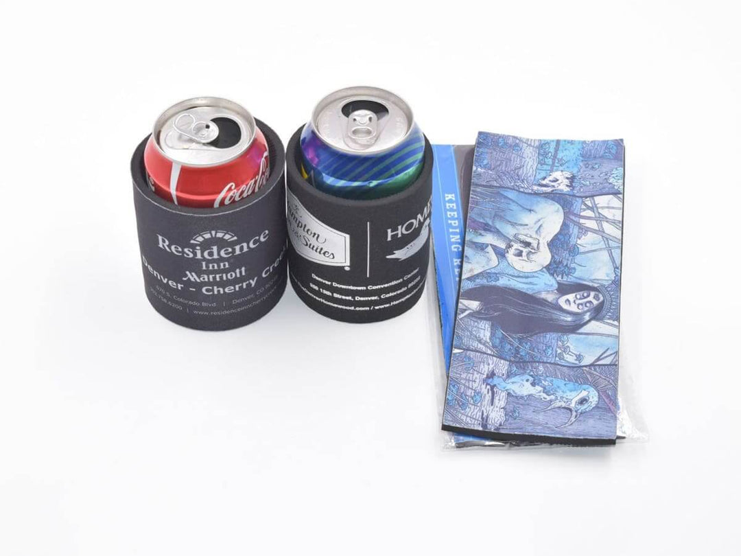 Neoprene Slap Wrap Can Cooler, Custom Koozies, Cheap Can Coolers