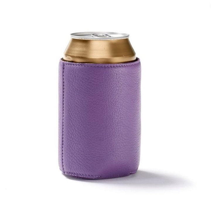 TOPONE ACCESSORIES LIMITED Custom Can Cooler PU Leather Surface Koozie Topone Accessories Ltd. 