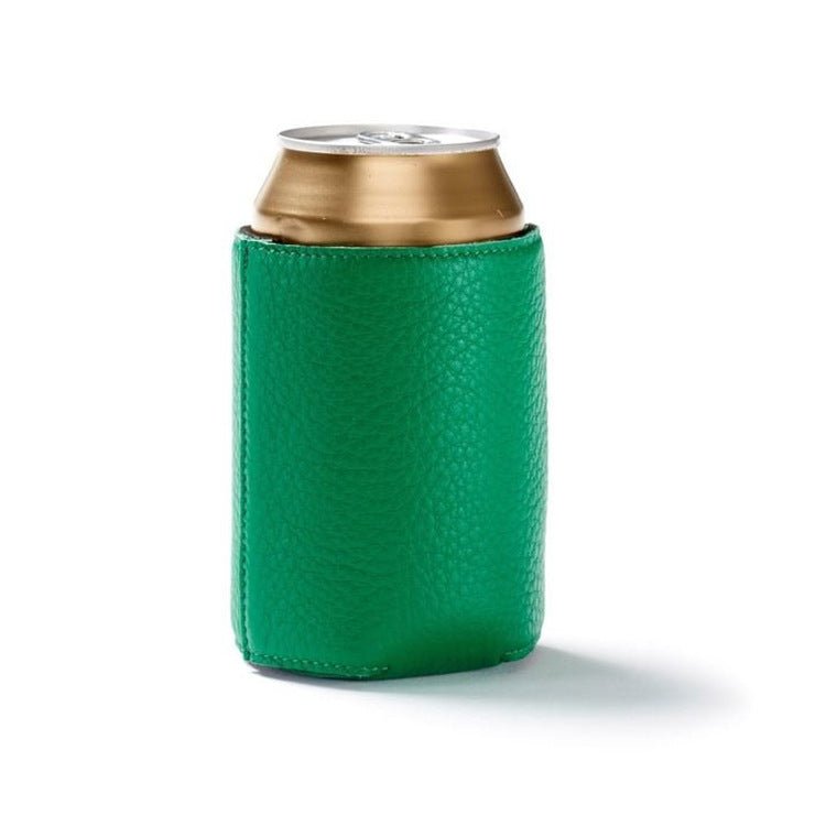 TOPONE ACCESSORIES LIMITED Custom Can Cooler PU Leather Surface Koozie Topone Accessories Ltd. 