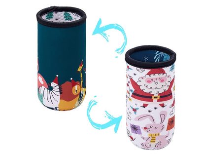 TOPONE ACCESSORIES LIMITED Custom Can Cooler Reversible Printed Koozie Topone Accessories Ltd. 