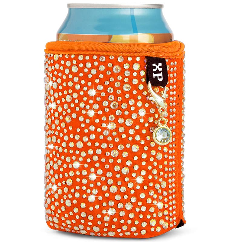 TOPONE ACCESSORIES LIMITED Custom Can Cooler Sparkly rhinestone Can Sleeves Topone Accessories Ltd. 