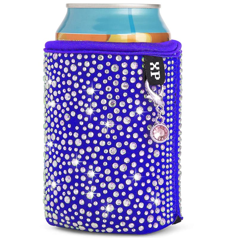 TOPONE ACCESSORIES LIMITED Custom Can Cooler Sparkly rhinestone Can Sleeves Topone Accessories Ltd. 