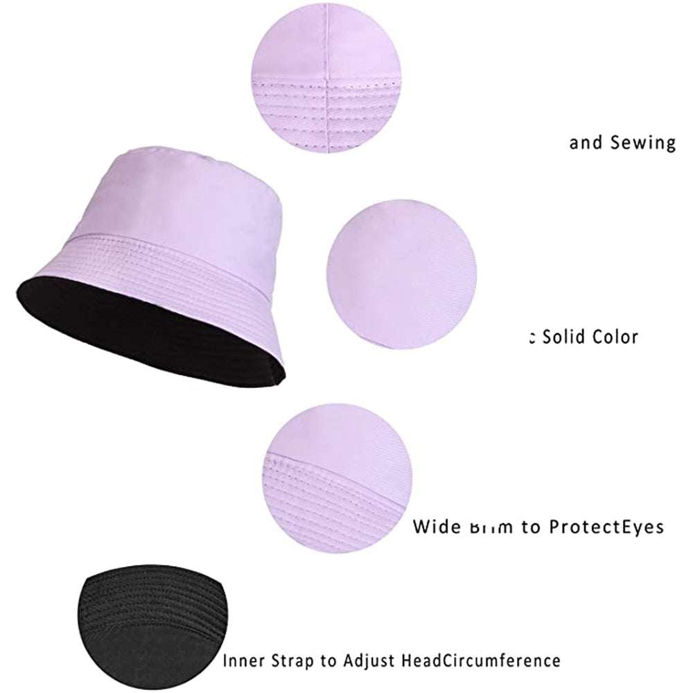 TOPONE ACCESSORIES LIMITED Custom Fisherman Travel Beach Outdoor Sun Protection Reversible Bucket Hat Topone Accessories Ltd. 