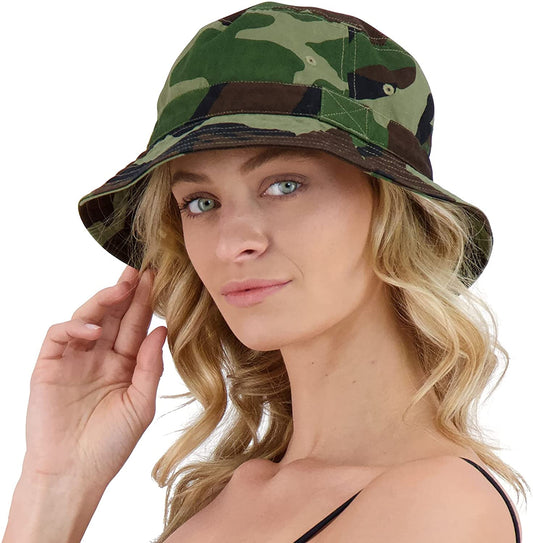 TOPONE ACCESSORIES LIMITED Custom Garment Washed Cotton Lightweight Packable Cute Bucket Hats Topone Accessories Ltd. 