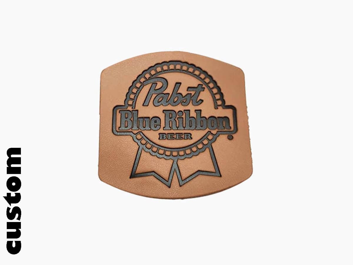 TOPONE ACCESSORIES LIMITED Custom Leather Patches Topone Accessories Ltd. Leather Patch