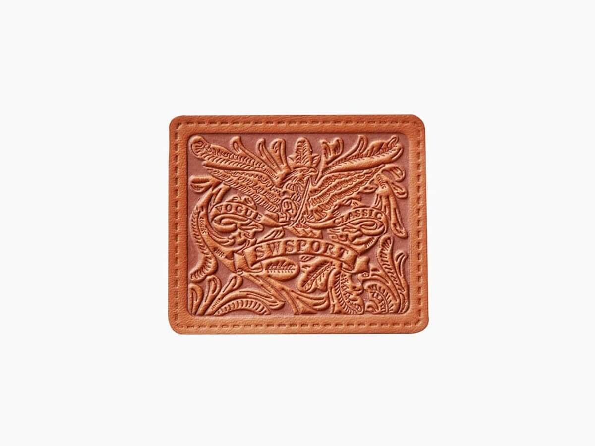 TOPONE ACCESSORIES LIMITED Custom Leather Patches Topone Accessories Ltd. Leather Patch