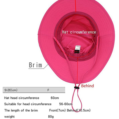 TOPONE ACCESSORIES LIMITED Custom Lightweight Safari Quick Dry Fishing Hat with Strap Cool Bucket Topone Accessories Ltd. 
