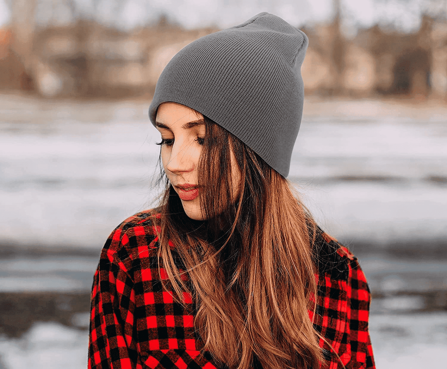 TOPONE ACCESSORIES LIMITED Custom Steep Winter Unisex Plain Knit Beanie Hat Topone Accessories Ltd. 