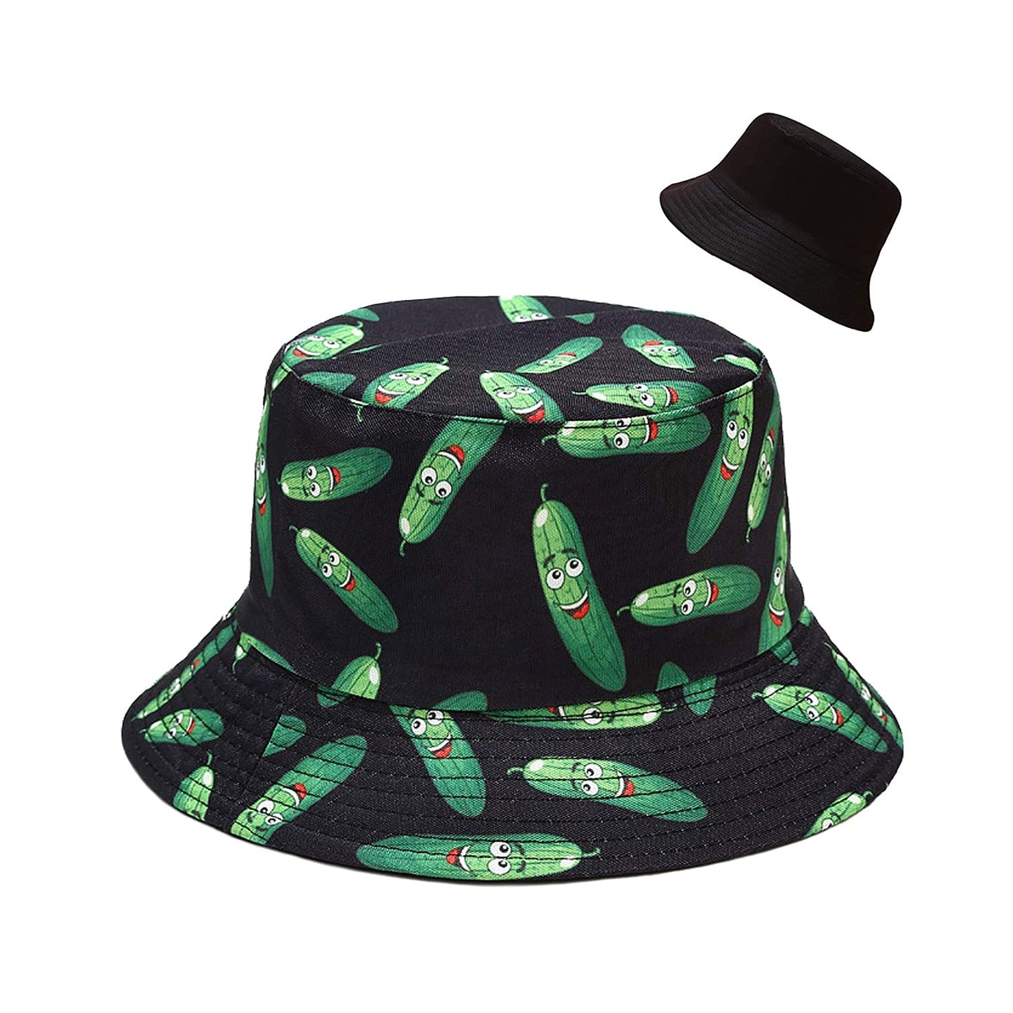 TOPONE ACCESSORIES LIMITED Custom Sublimate Printed Pattern Packable Reversible Fisherman Outdoor Bucket Hat Topone Accessories Ltd. 