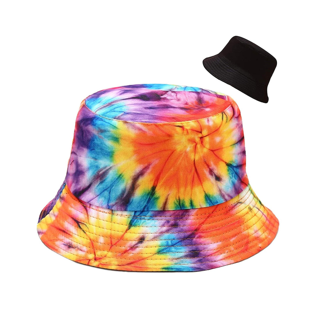 TOPONE ACCESSORIES LIMITED Custom Tie Dyed Reversible Sun Beach Travel Fisherman Bucket Hat Topone Accessories Ltd. 