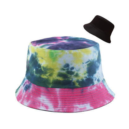 TOPONE ACCESSORIES LIMITED Custom Tie Dyed Reversible Sun Beach Travel Fisherman Bucket Hat Topone Accessories Ltd. 