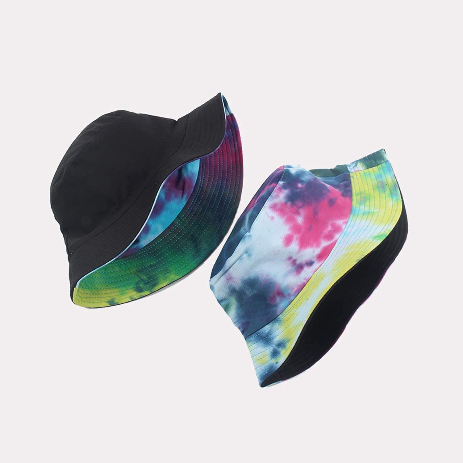 TOPONE ACCESSORIES LIMITED Custom Tie Dyed Reversible Sun Beach Travel Fisherman Bucket Hat Topone Accessories Ltd. 