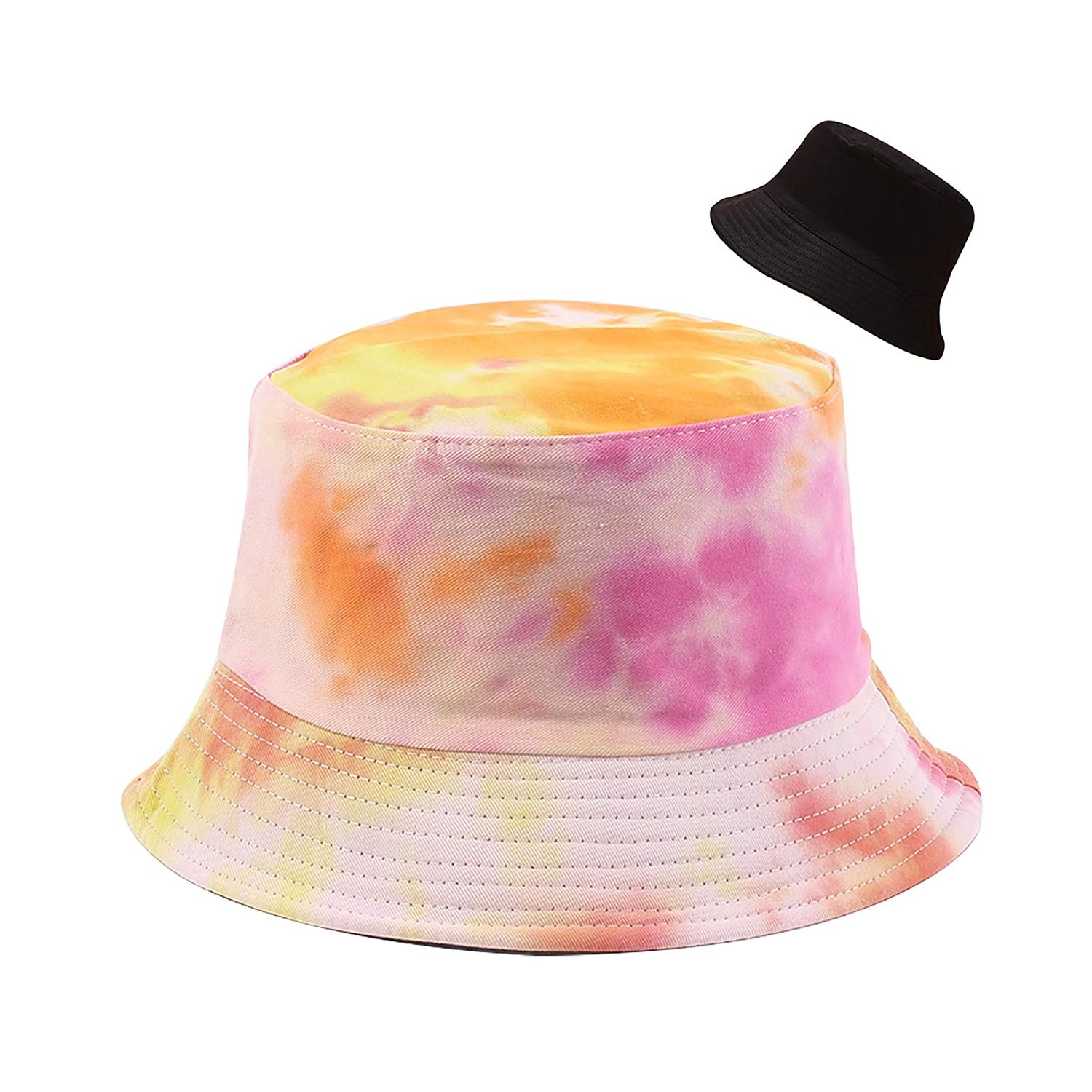 TOPONE ACCESSORIES LIMITED Custom Tie Dyed Reversible Sun Beach Travel Fisherman Bucket Hat Topone Accessories Ltd. 