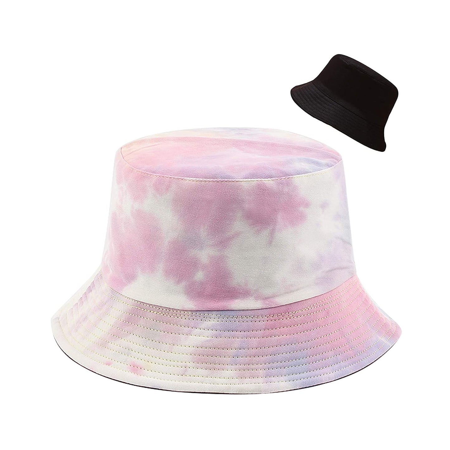 TOPONE ACCESSORIES LIMITED Custom Tie Dyed Reversible Sun Beach Travel Fisherman Bucket Hat Topone Accessories Ltd. 