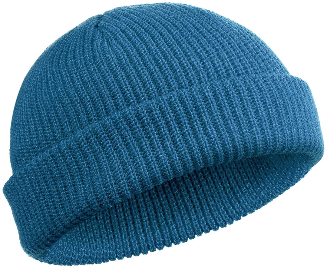 TOPONE ACCESSORIES LIMITED Custom Trawler Knitted Beanie Watch Hat Roll-up Edge Shorter Hat Topone Accessories Ltd. 